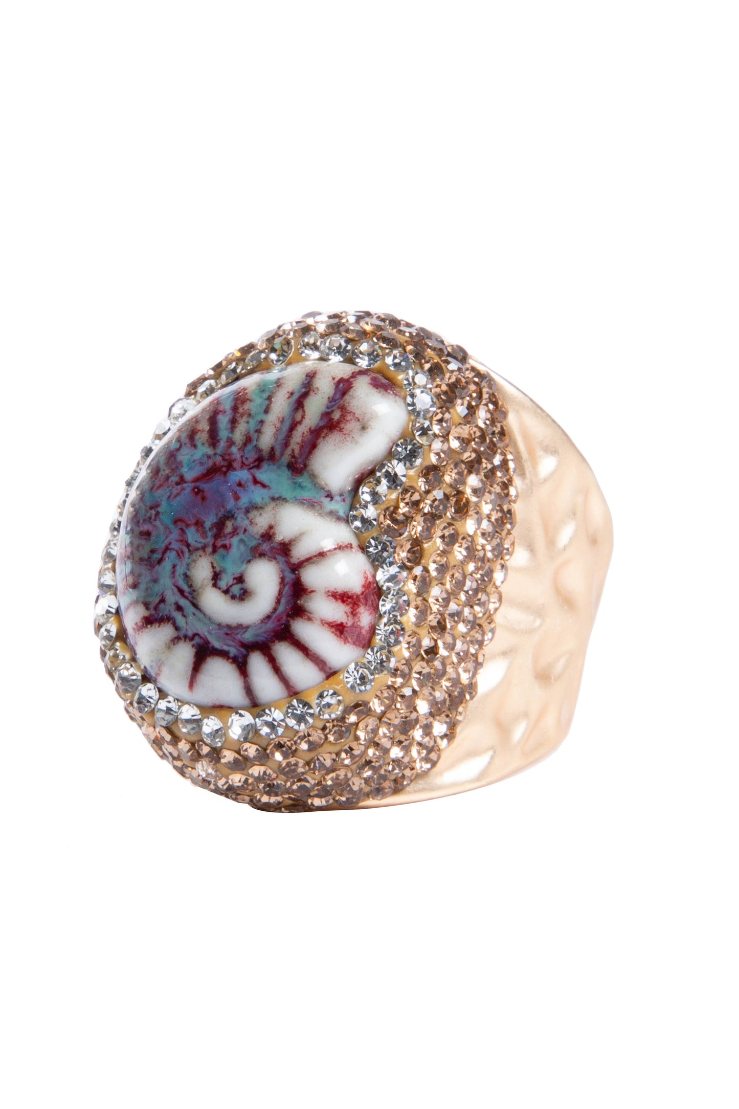 Ole - Ceramics Rhinestone Alloy Ring