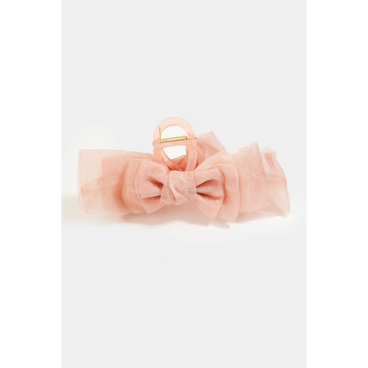 Collections by Fame Accessories - Multi Layered Ribbon Bow Hair Clip: PK