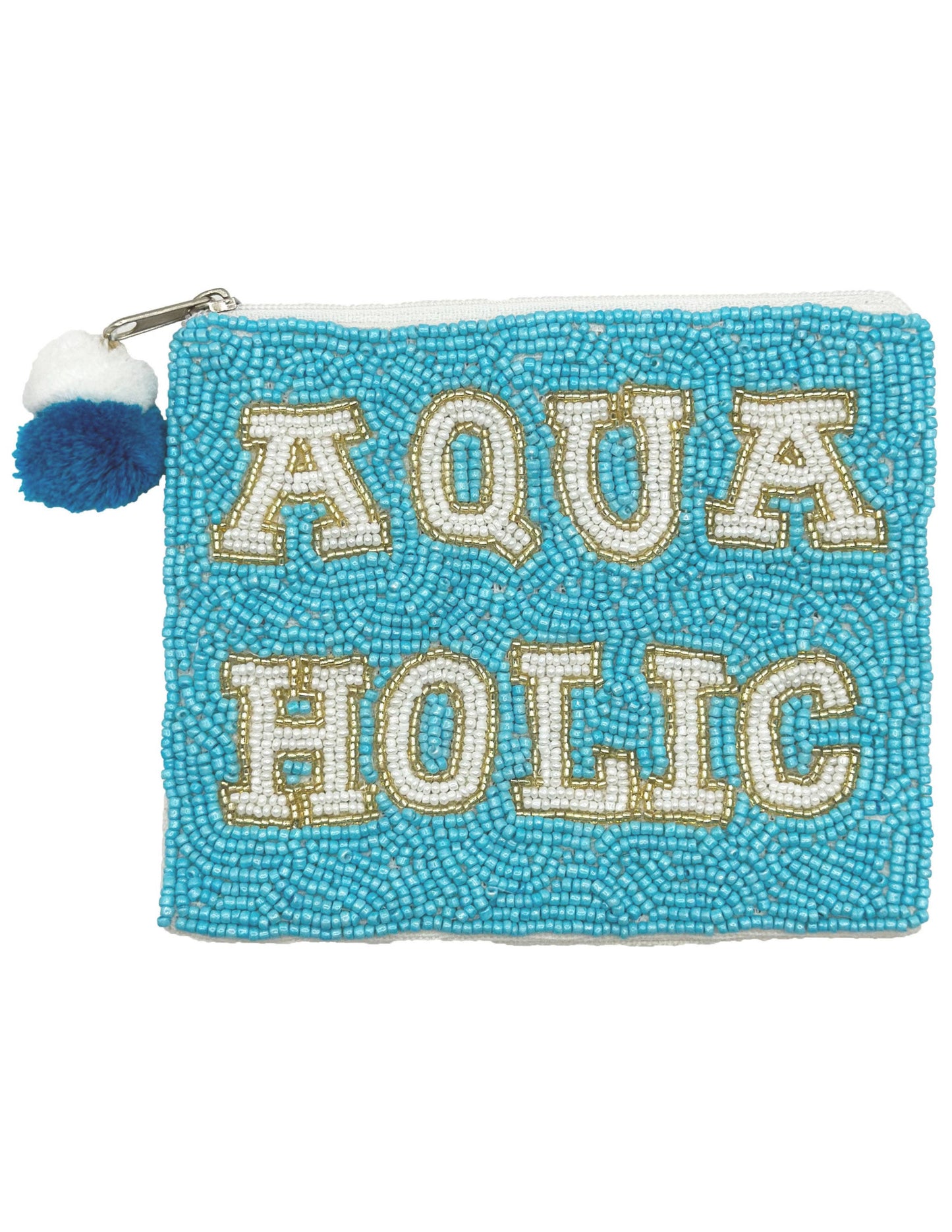 Ole - AQUAHOLIC Beaded Coin Purse
