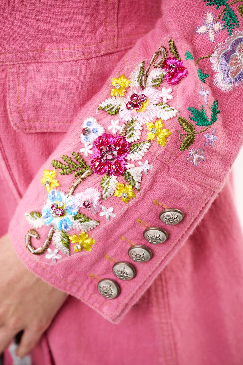 Aratta - Pink City Coat: Rose / M