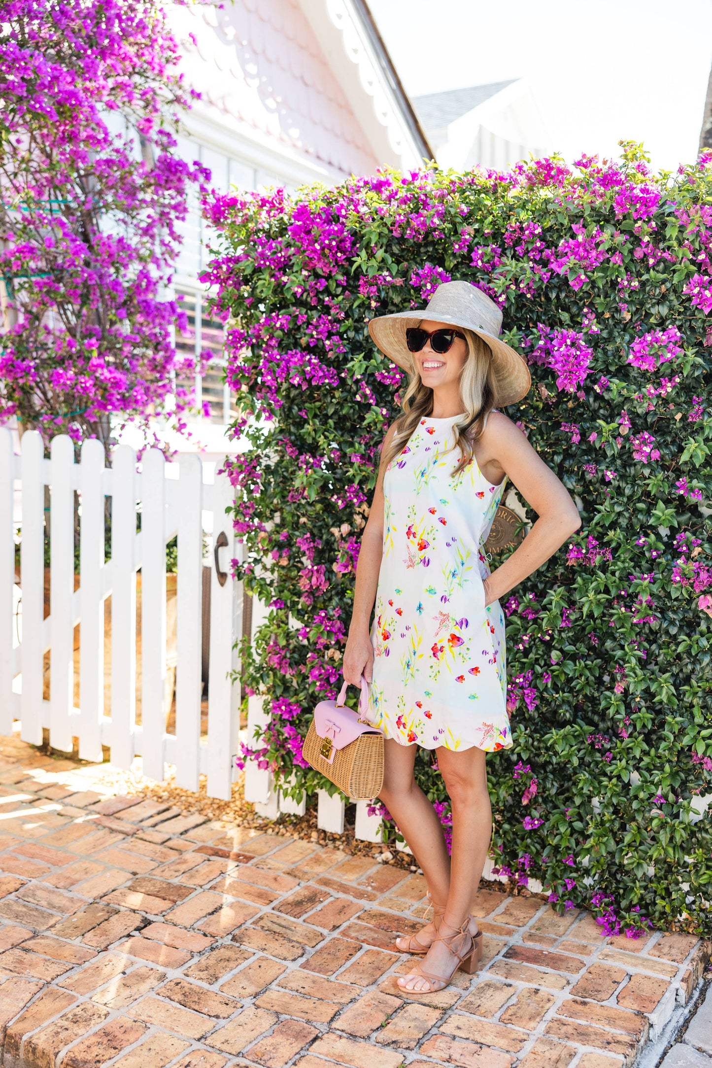 Kathleen Maeve - Quinn Mini Dress | Opal Reef: M