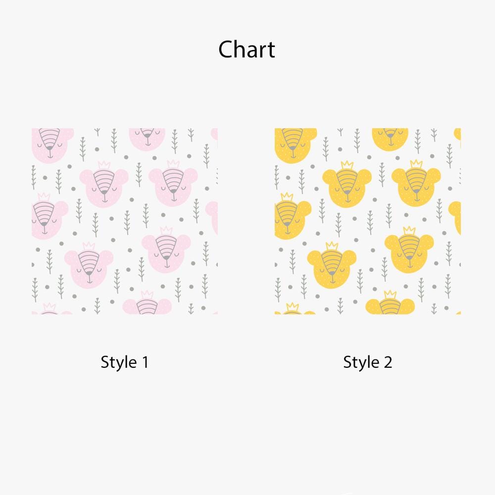 30 x 40 Sleeping Bears Name Personalized Baby Blanket