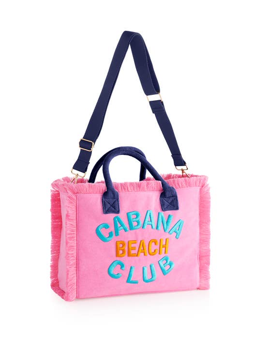 "CABANA BEACH CLUB" TOTE