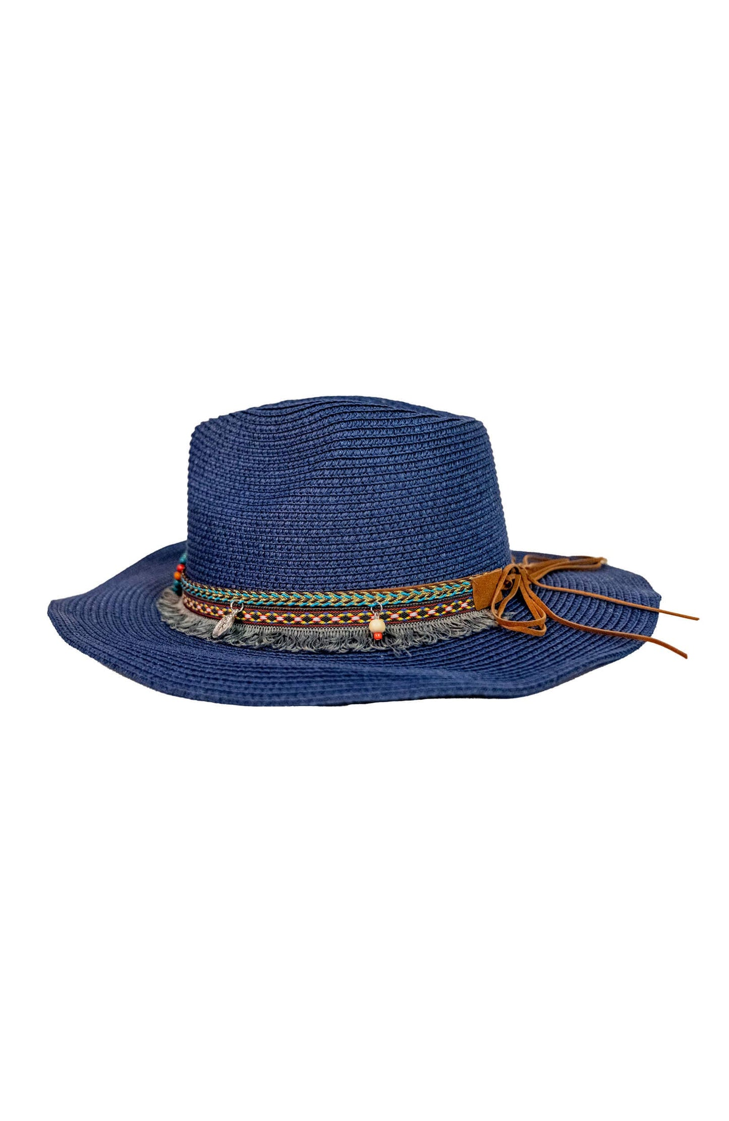 Gretchen Scott LLC - Mermaid Cowboy Hat - Band: Navy / One Size