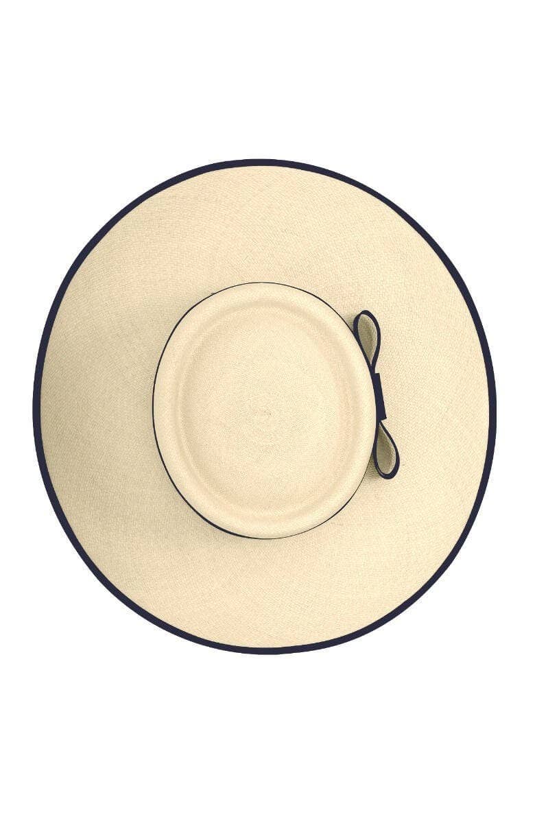 Gretchen Scott LLC - Hand Woven Panama Hat - Cap Ferrat: Pink / S/M