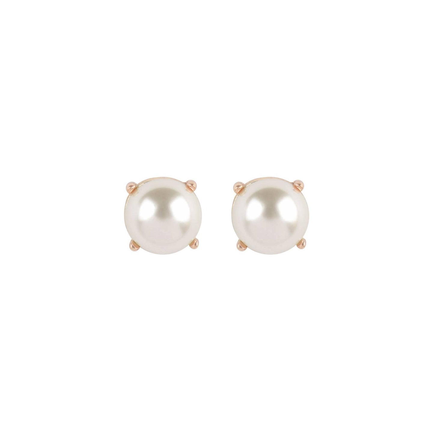 MYS Wholesale Inc - Pearl Stud Earrings: Pink