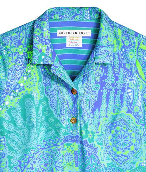 Gretchen Scott LLC - Twist & Shout Dress - Grand Bazaar: Brights / M