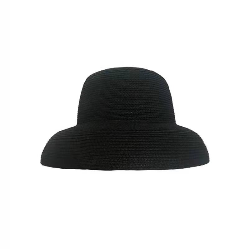 Sun Hat Women'S Cap Hats for Women Men Summer Straw Hat Sun Protection Hats Wide Brim Vintage Protection Fashion Straw Visor