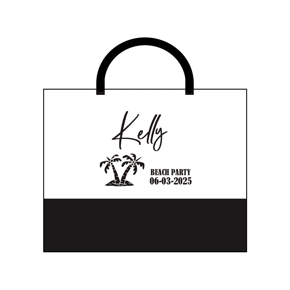 Personalized Monogrammed Tote Bags For Women Bridesmaid Beach Bag Wedding Bridal Baby Shower Extra Large Burlap Tote Gifts Bags