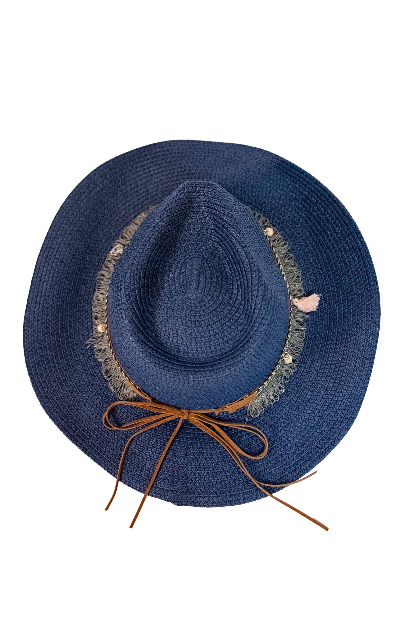 Gretchen Scott LLC - Mermaid Cowboy Hat - Band: Navy / One Size