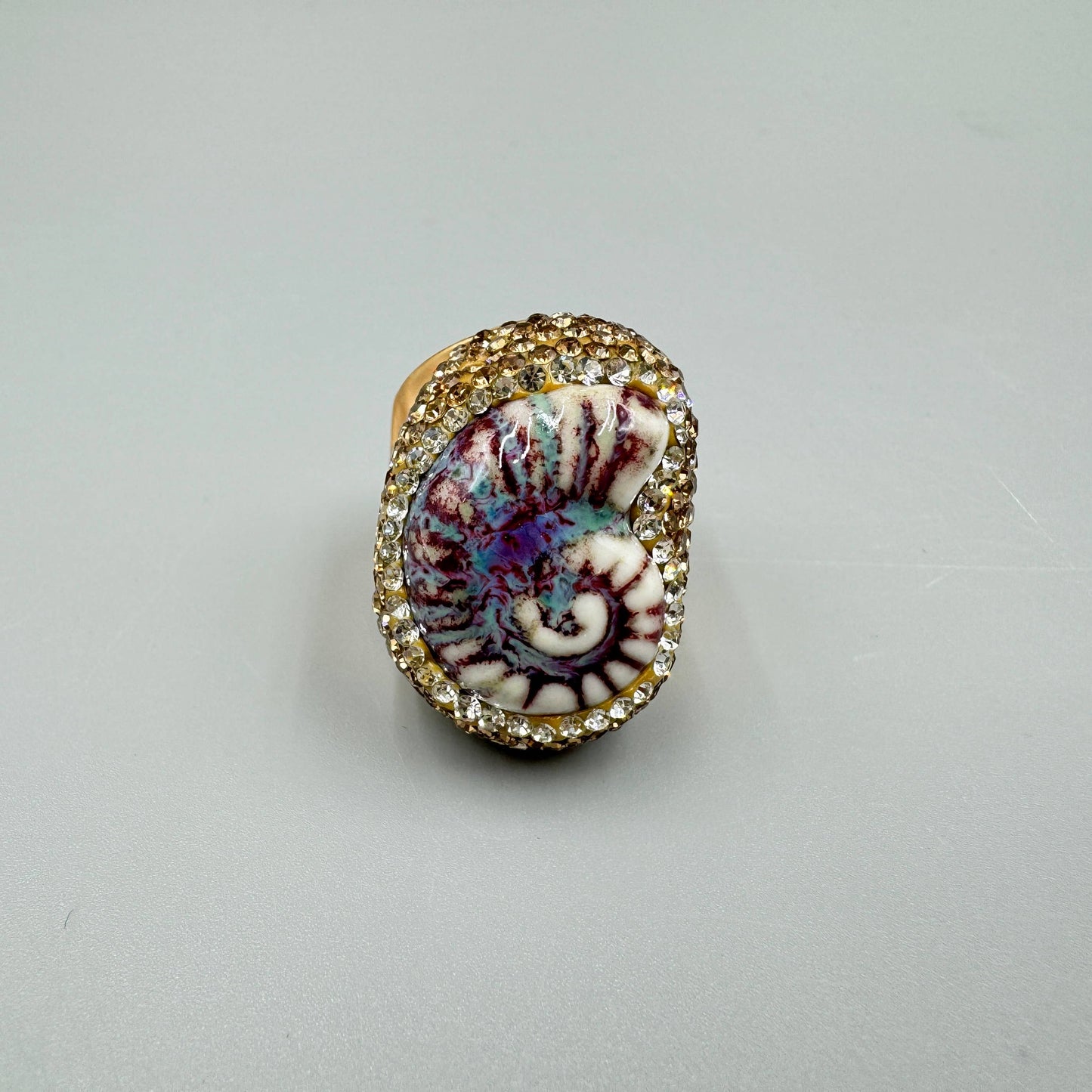 Ole - Ceramics Rhinestone Alloy Ring
