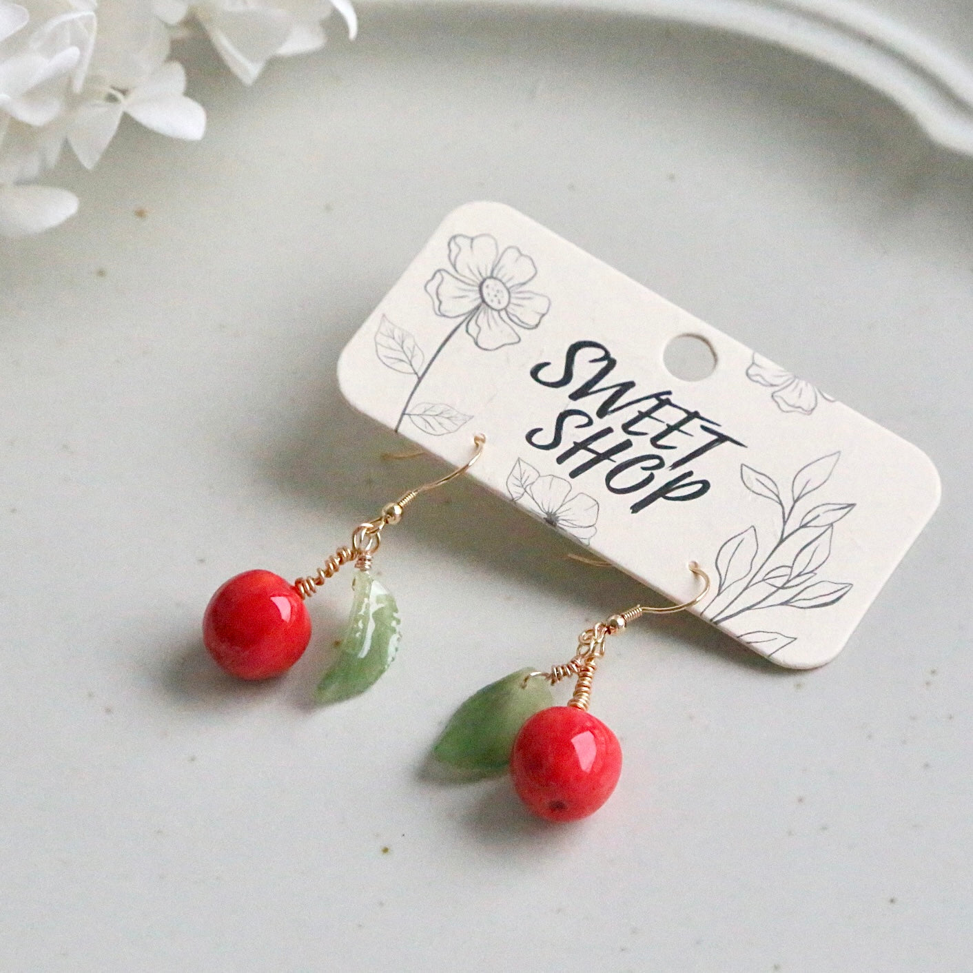 Apple Earrings
