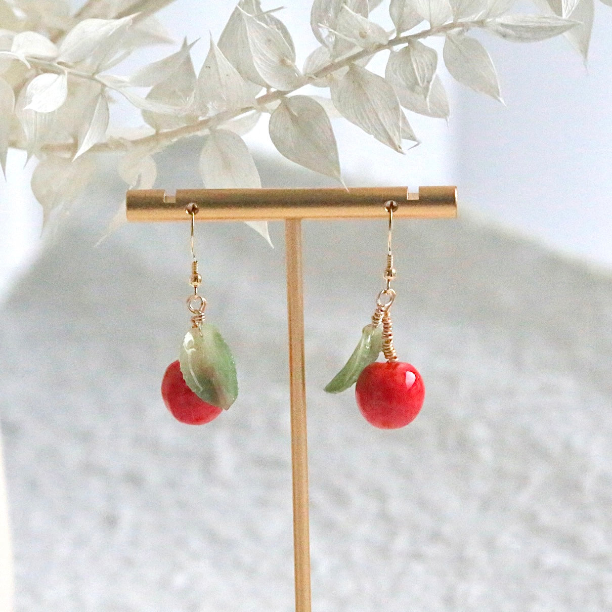 Apple Earrings