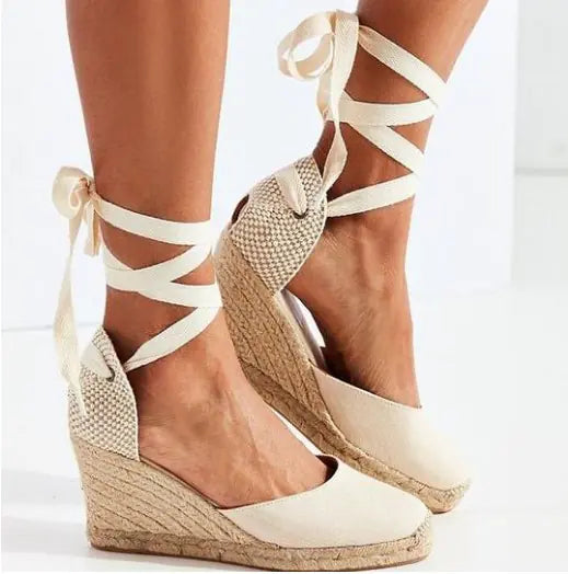Summer Fashion Wedge Sandals with Waterproof Design