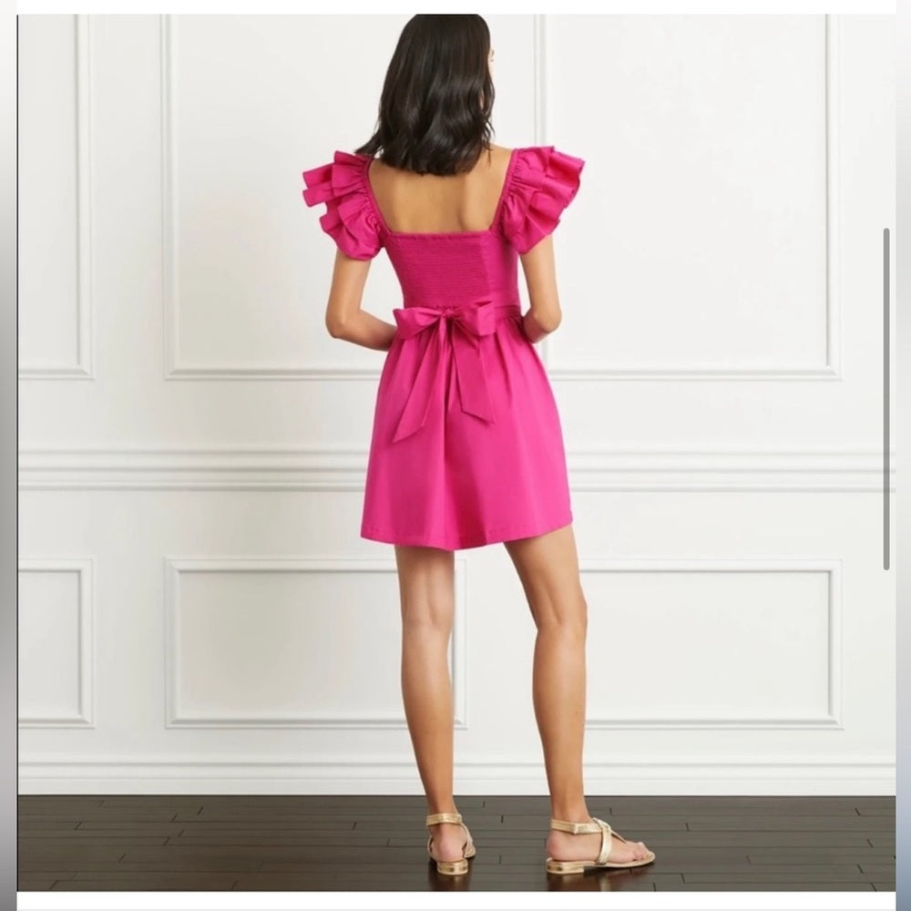 Hill House Ana Dress Poppy Pink Poplin *BOGO