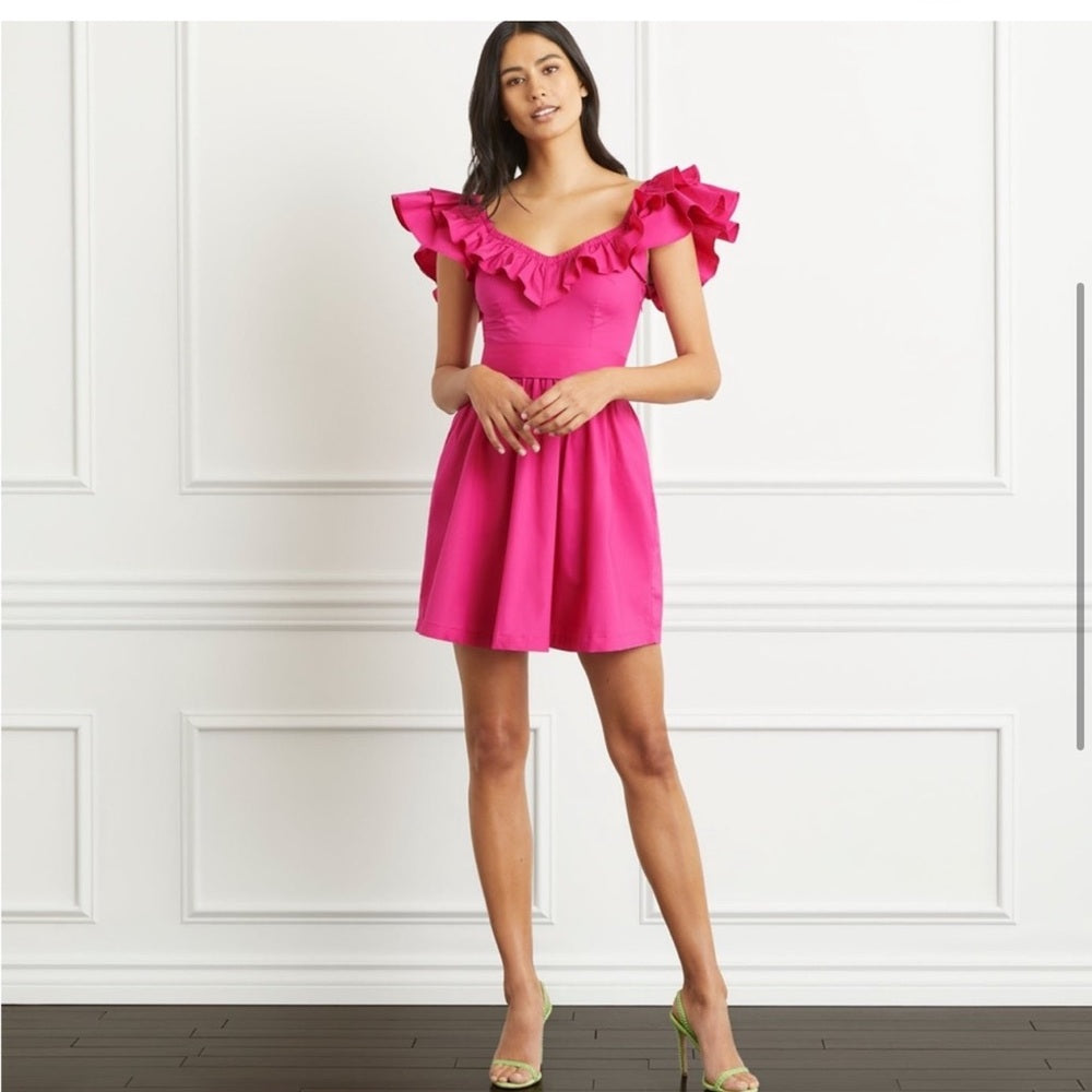 Hill House Ana Dress Poppy Pink Poplin *BOGO