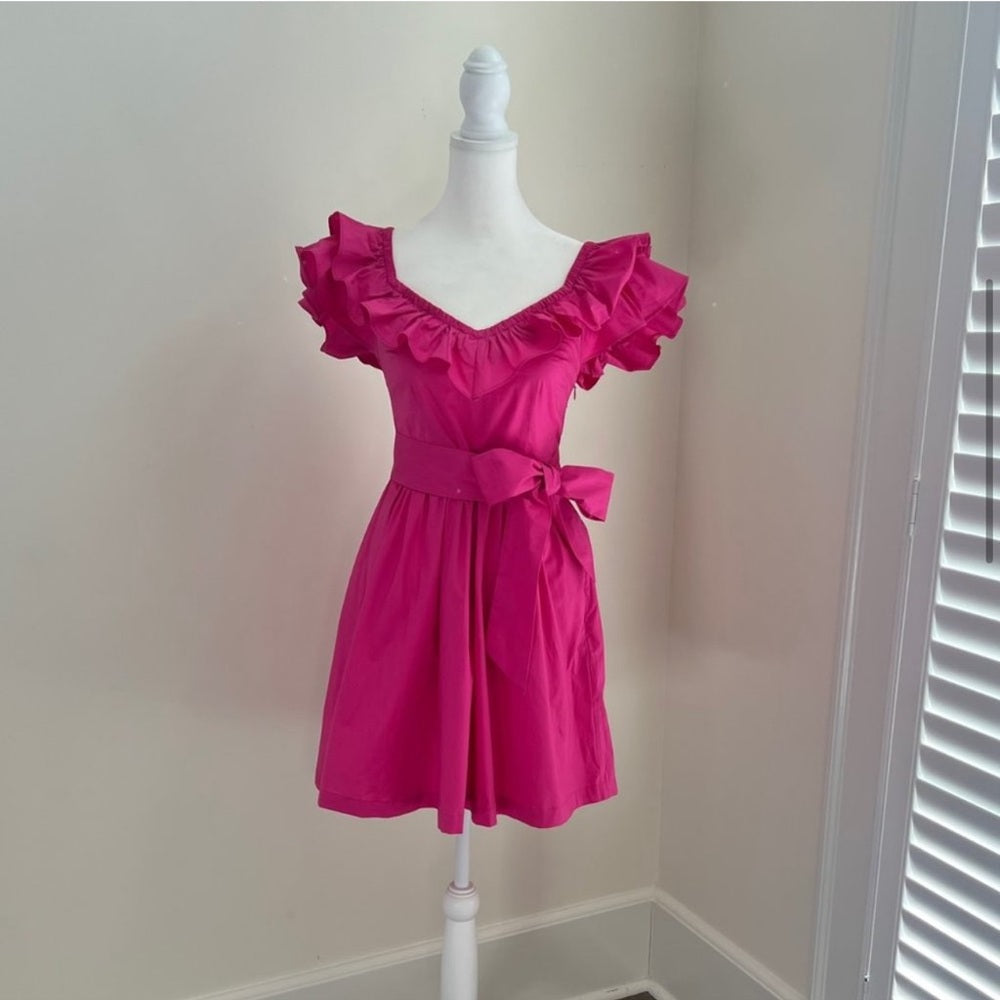 Hill House Ana Dress Poppy Pink Poplin *BOGO