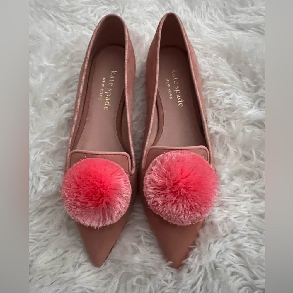 Kate Spade Amour Pom Flats