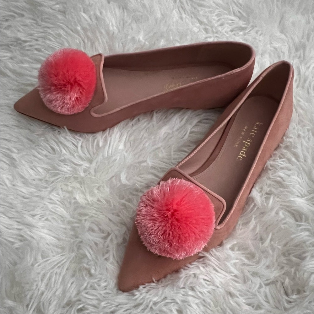 Kate Spade Amour Pom Flats