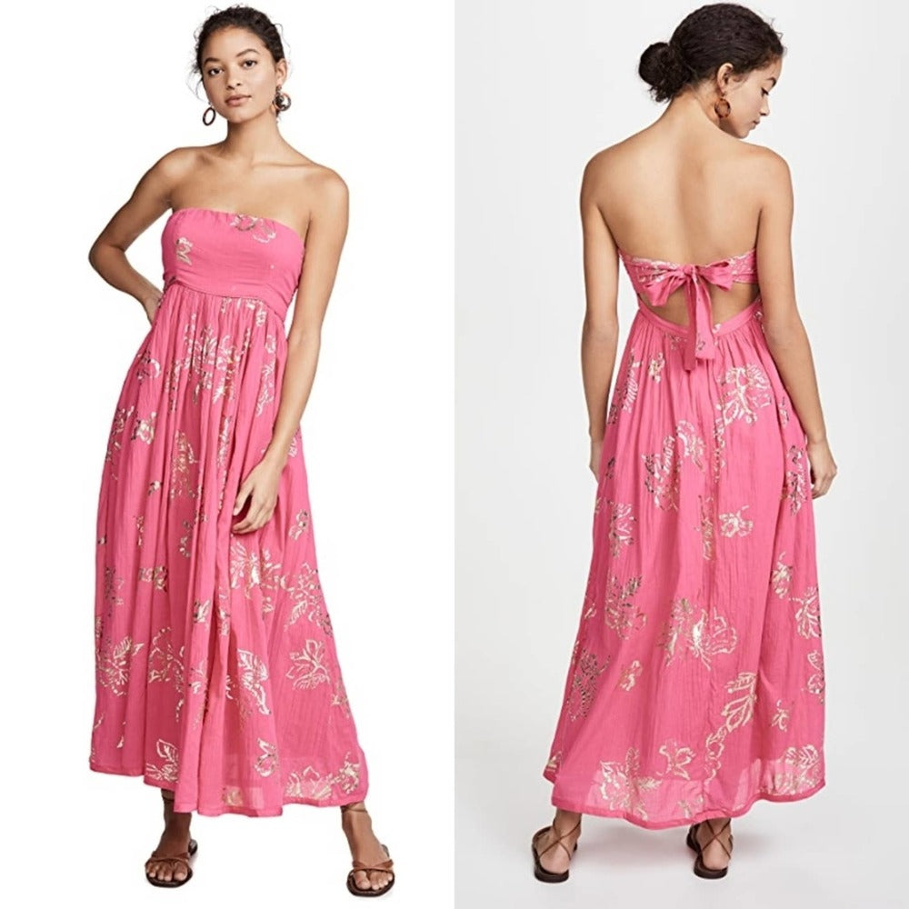 Free People Baja Babe Midi Dress #217