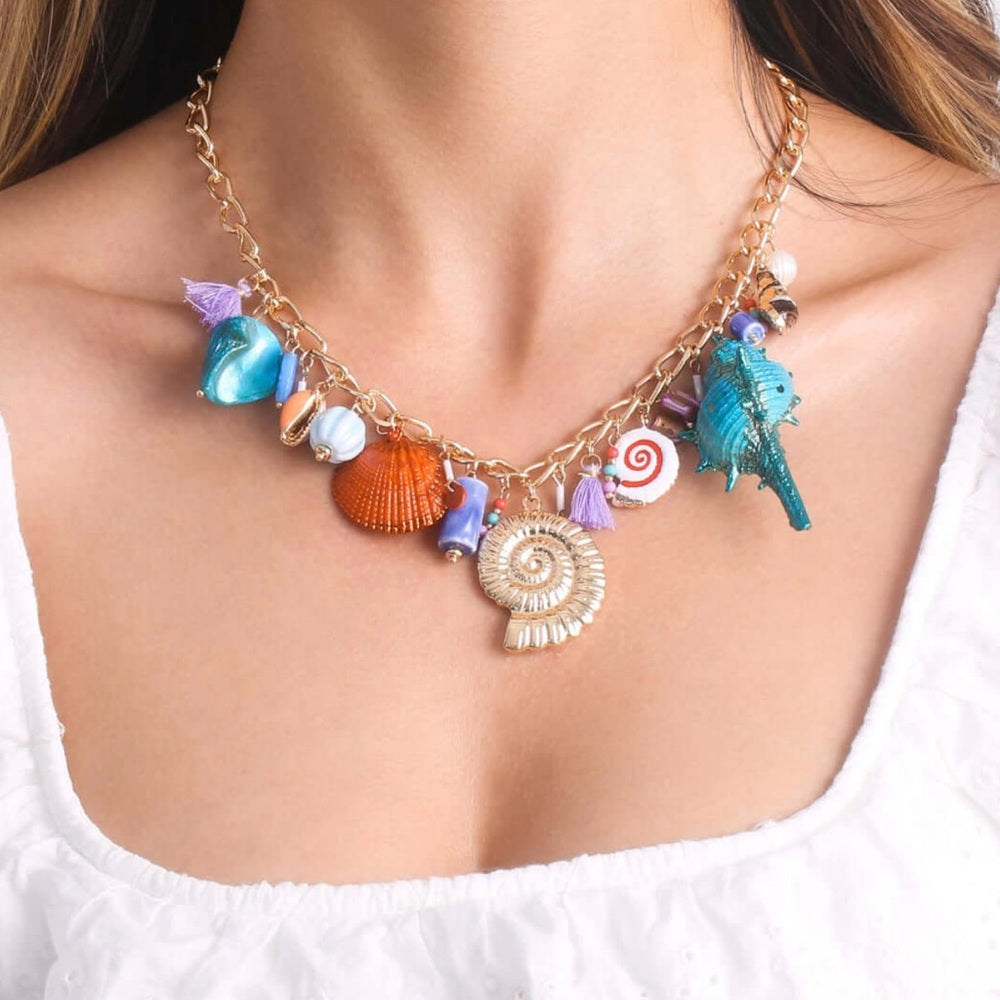 Verdivine Seashell Necklace