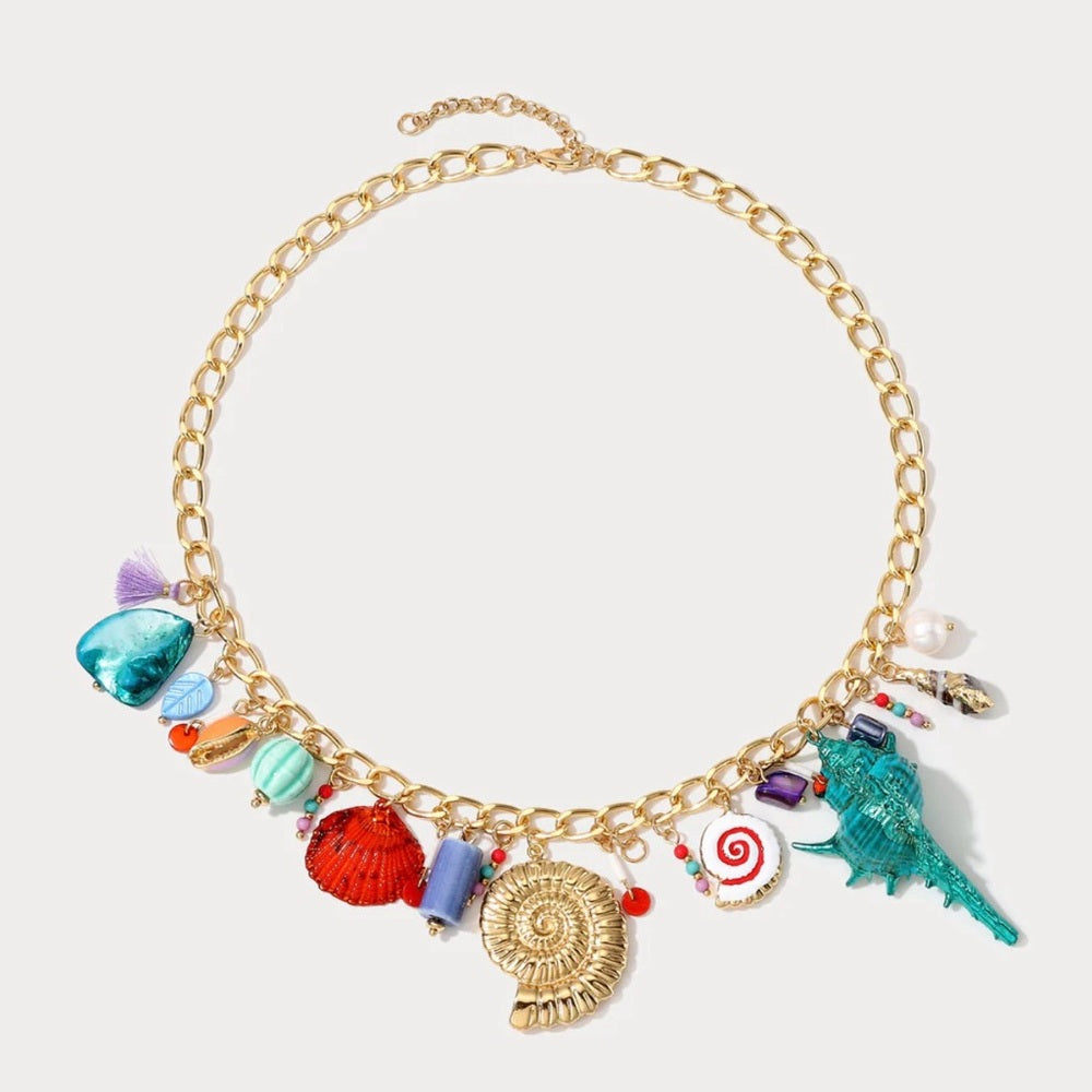 Verdivine Seashell Necklace