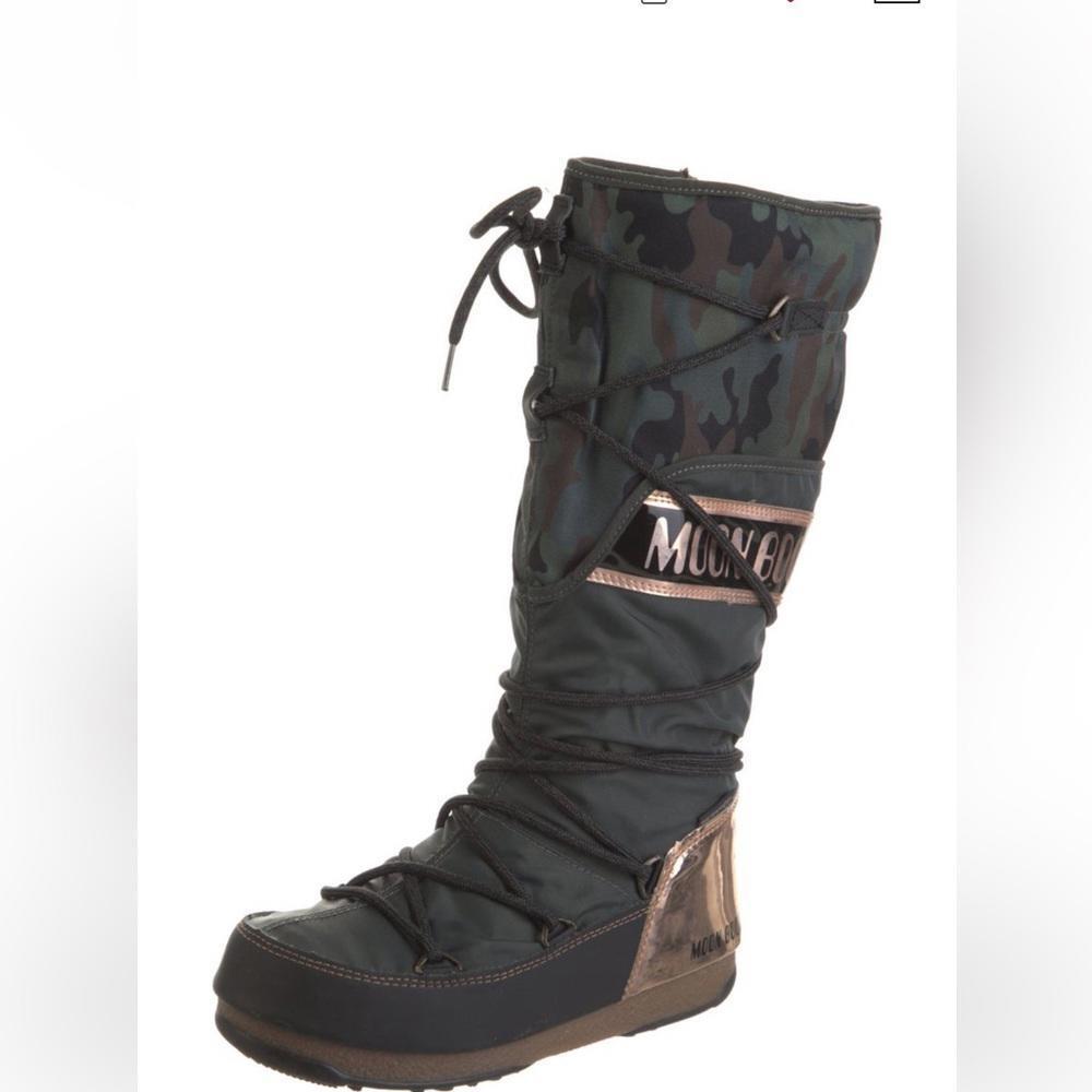 Moon Boot Camo Padded Snow Boots