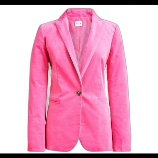 JCrew Stylish Pink Blazer (Regal Rose)