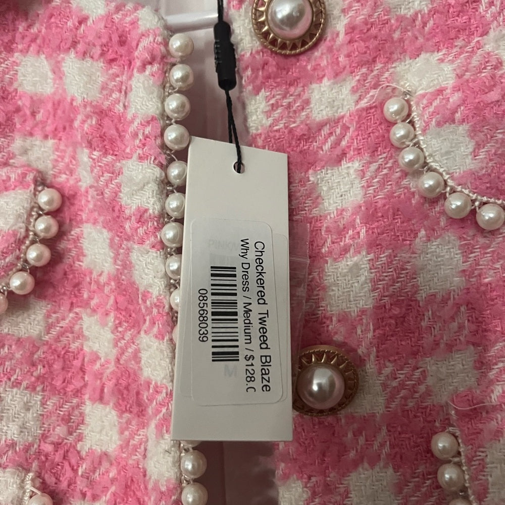 Legally Pink Tweed Coat