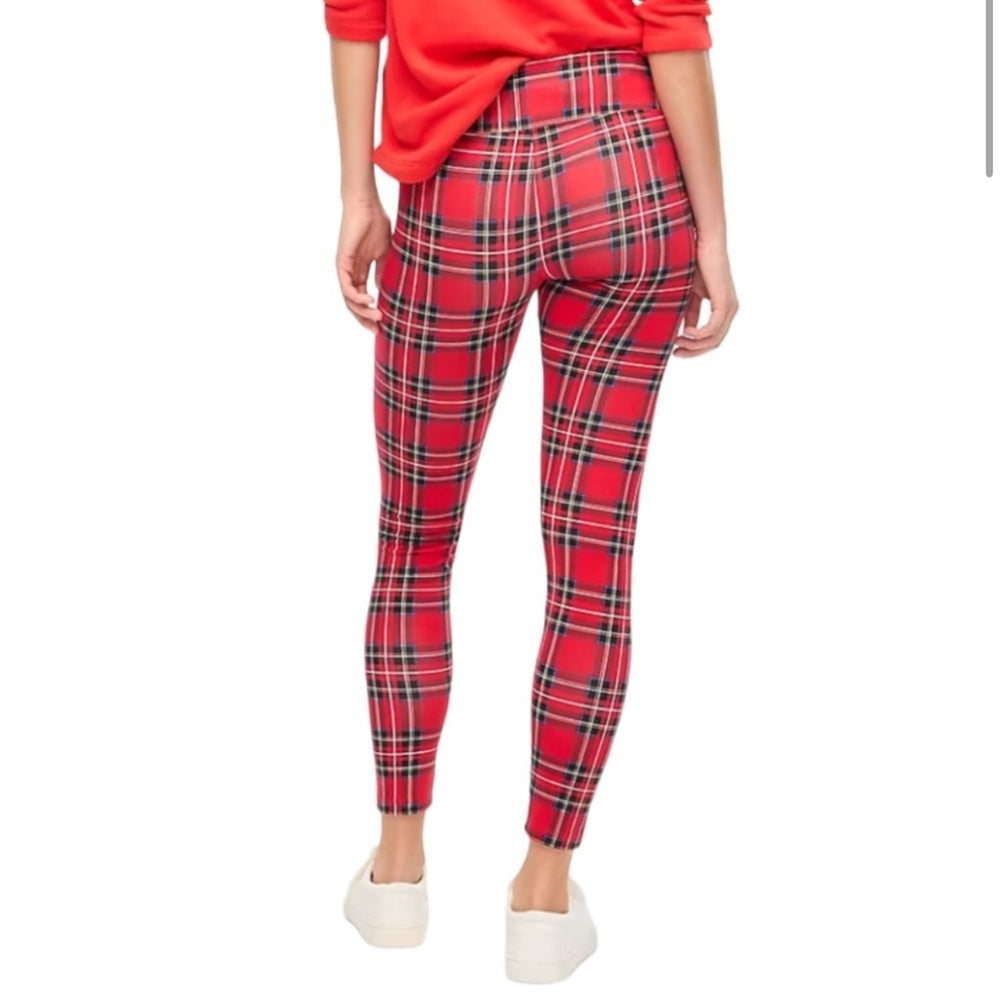 J. Crew Medium Holiday tartan leggings