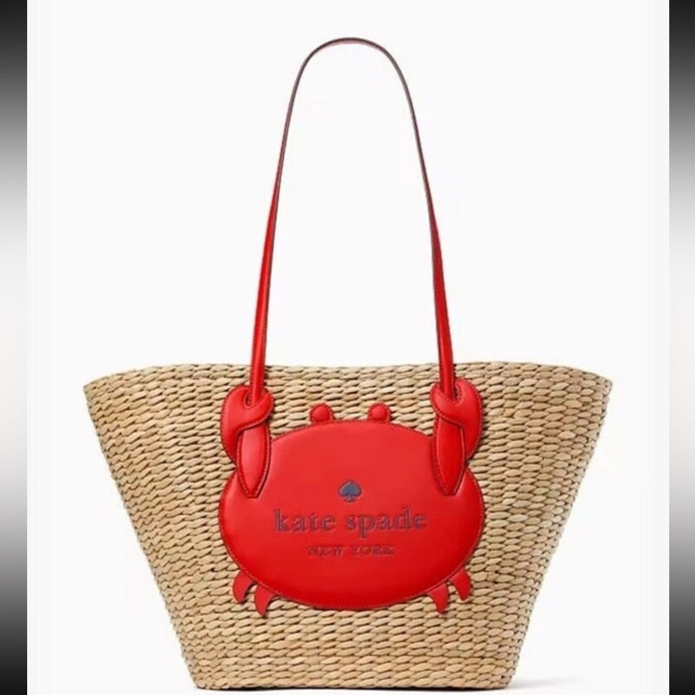 Kate Spade Pinch Me Straw Tote