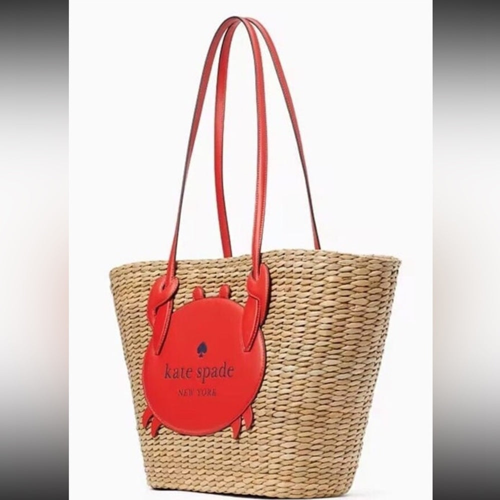 Kate Spade Pinch Me Straw Tote