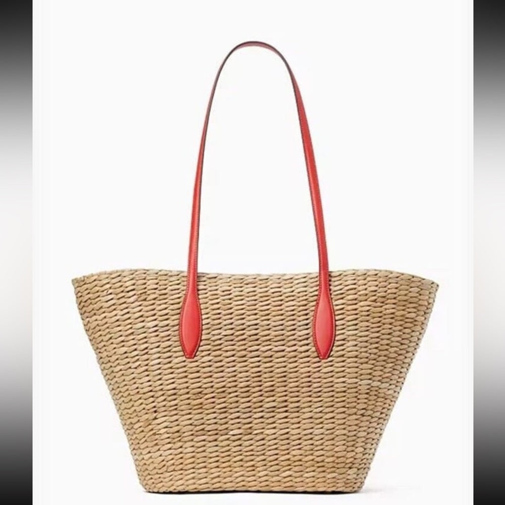 Kate Spade Pinch Me Straw Tote