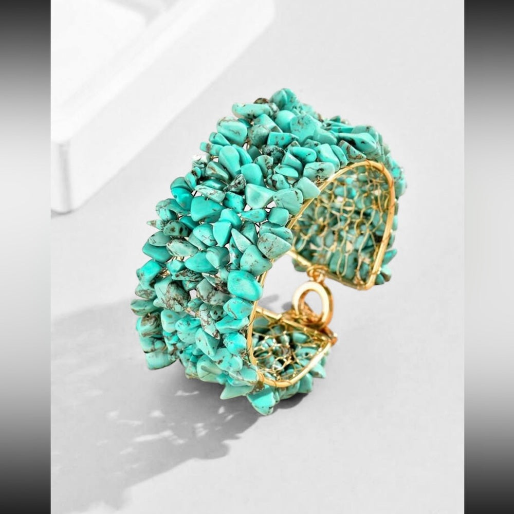 Turquoise Beaded Bracelet