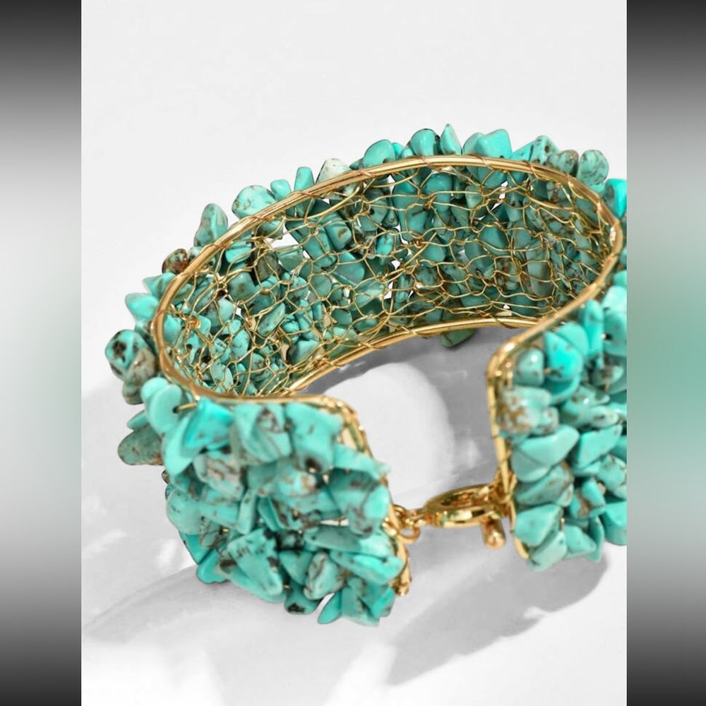 Turquoise Beaded Bracelet