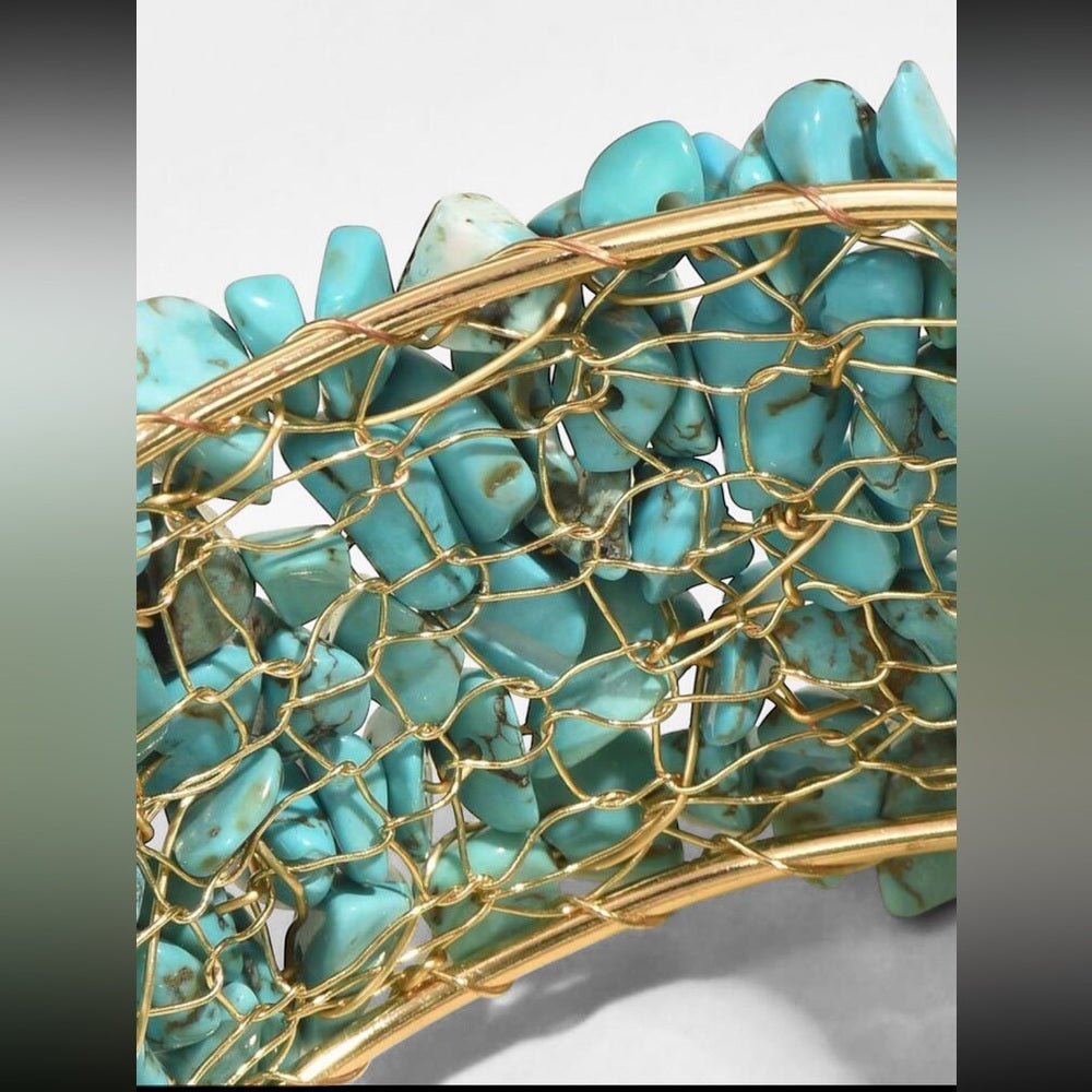 Turquoise Beaded Bracelet