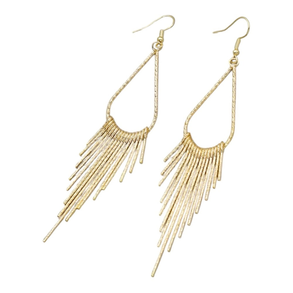 Elegant Gold Dangle Earrings