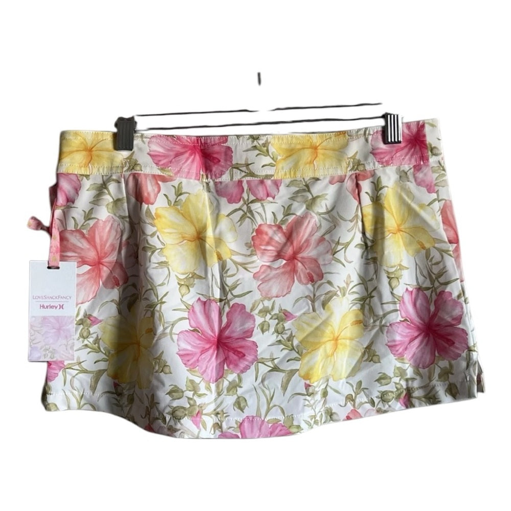 LoveShackFancy x Hurley Floral Skirt NWT