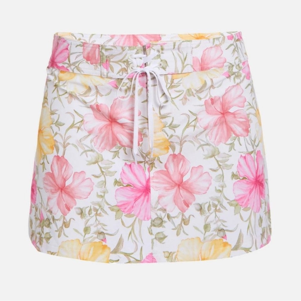 LoveShackFancy x Hurley Floral Skirt NWT