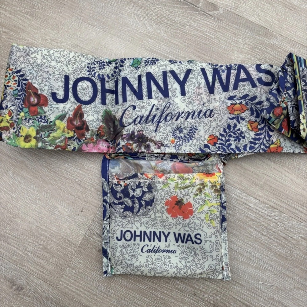 Johnny Was Floral Tote Bag - Multicolor NWOT