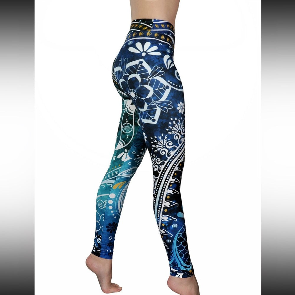 Aquamarine High Waist Leggings