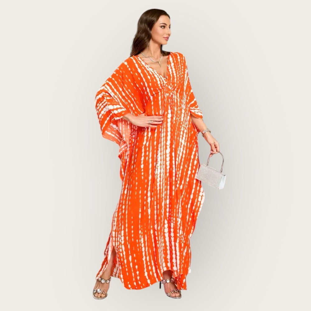 Vibrant Kaftan Dress