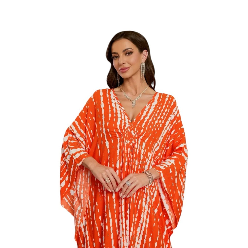 Vibrant Kaftan Dress
