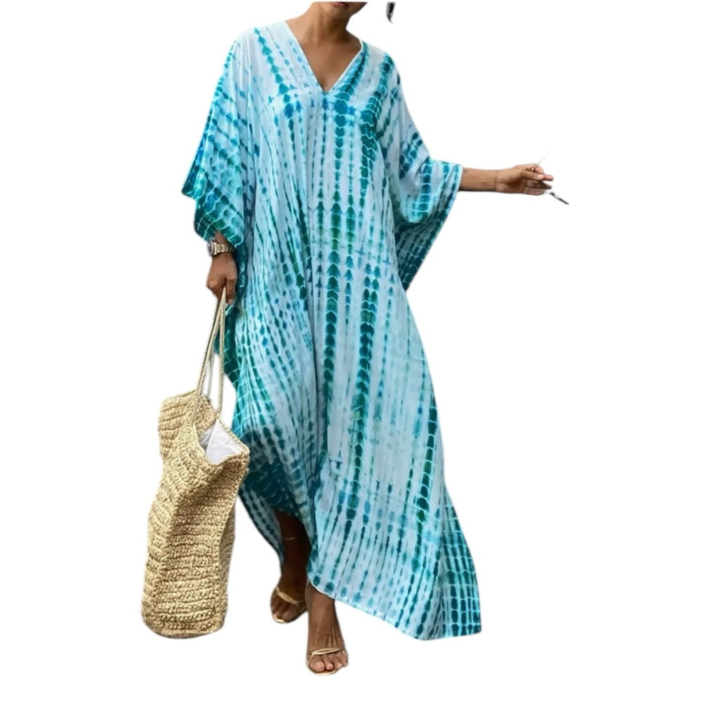 Vibrant Kaftan Dress