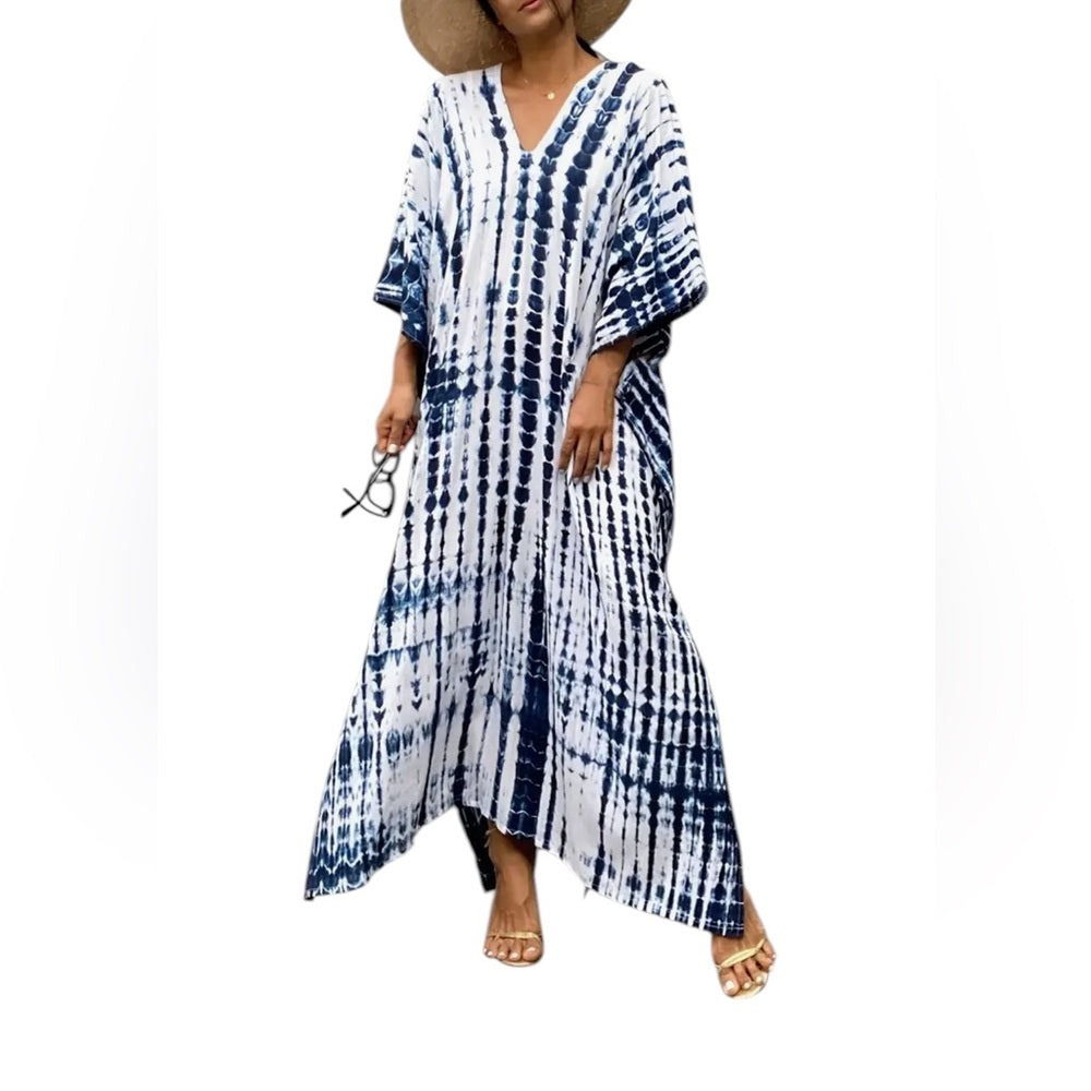 Vibrant Kaftan Dress