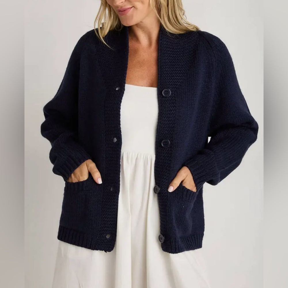 Navy Lobster Sweater