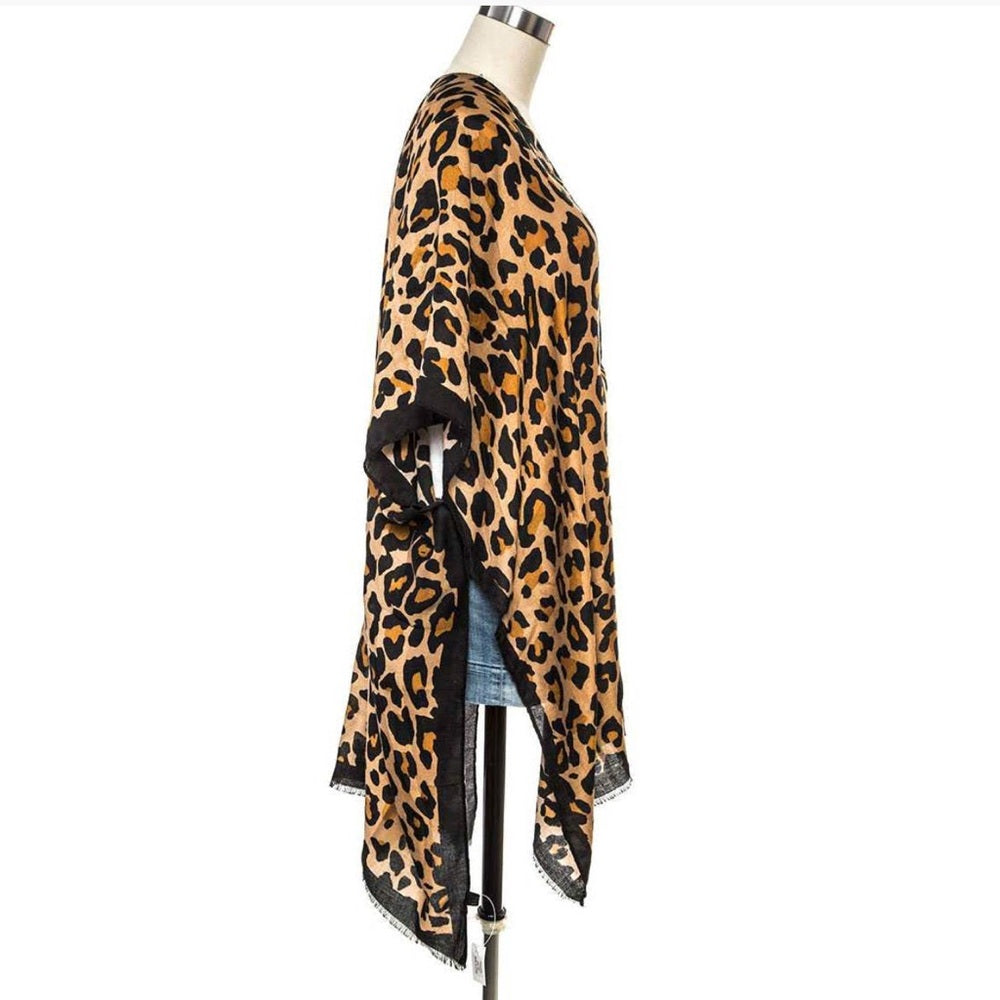 Leopard Print Fashion Kimono