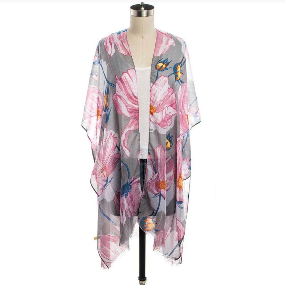 Floral Kimono Wrap