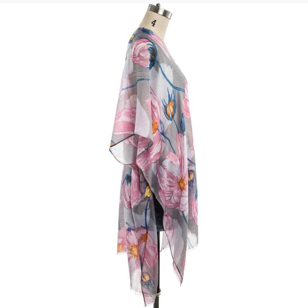 Floral Kimono Wrap