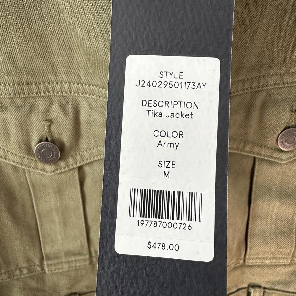 NWT Veronica Beard Tika Jacket In Army SZ M